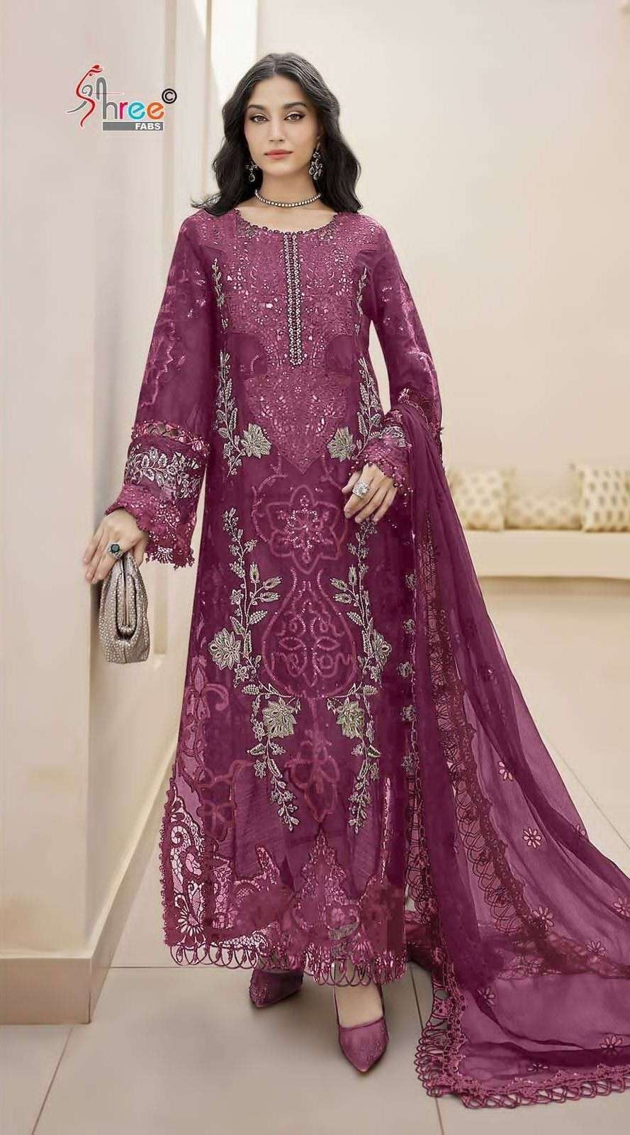 MARIA B CHIFFONS D.NO. SF - 5534 BY SHREE FABS